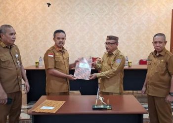 Sertijab, Syaiful Bahri Hunta Resmi Plt Kepada Dinas Pendidikan Pohuwato