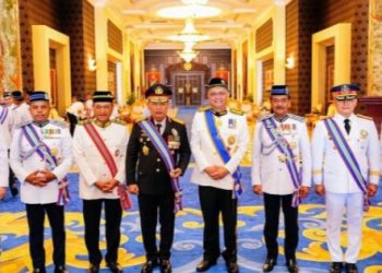 Kapolri Jenderal Polisi  Listyo Sigit Prabowo Mendapat Gelar Panglima Gagah Pasukan Polis