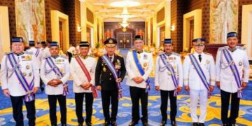 Kapolri Jenderal Polisi  Listyo Sigit Prabowo Mendapat Gelar Panglima Gagah Pasukan Polis