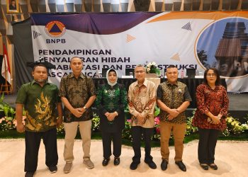 Rehabilitasi dan Rekonstruksi Pasca Bencana, BNPB Bantu Anggaran Untuk Pohuwato