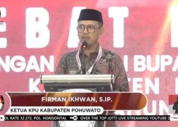 Pada Debat Terakhir, Ketua KPU Firman Ihwan: Pasalon Berikan Informasi Program Lima Tahun ke Depan Kepada Masyarakat