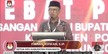 Pada Debat Terakhir, Ketua KPU Firman Ihwan: Pasalon Berikan Informasi Program Lima Tahun ke Depan Kepada Masyarakat