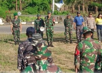 Dibantu PGP, Kodim 1313/Pohuwato Sukses Melaksanakan Kegiatan Karya bakti