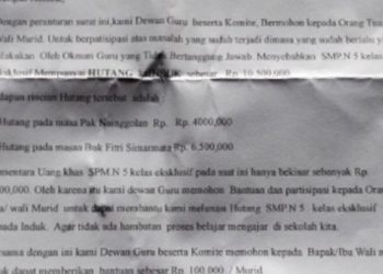 Kontroversi Mengenai Dugaan Pungutan liar di SMPN 5 Pangkalan