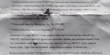 Kontroversi Mengenai Dugaan Pungutan liar di SMPN 5 Pangkalan