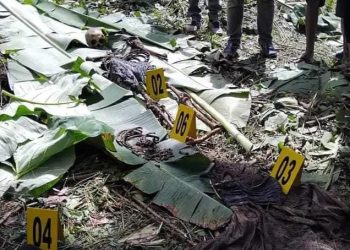 Breaking News, Seorang Warga Kotamobagu Temukan Kerangka Manusia di Lahan Kebunnya