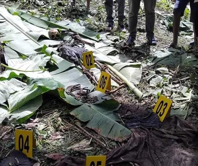 Breaking News, Seorang Warga Kotamobagu Temukan Kerangka Manusia di Lahan Kebunnya