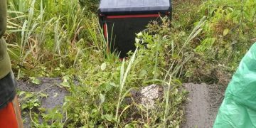 Breaking News, Mobil Angkutan Mesin ATM Terjun di Jalan Putus Pindol