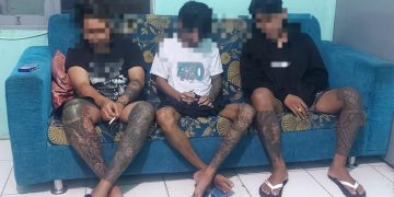 Tiga Pria Diamankan Sat Narkoba Polresta Gorontalo Kota Miliki Sabu