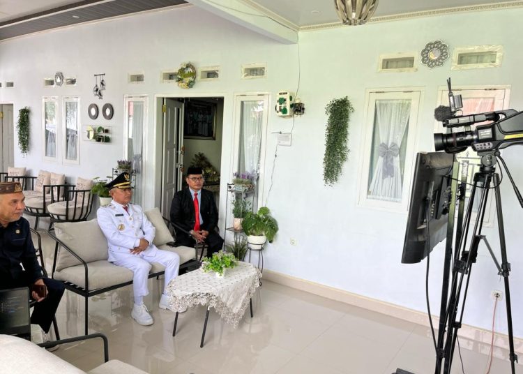 Peringatan Hari Otda ke- 29, Bupati Pohuwato Saipul Mbuinga Ikuti Secara Virtual