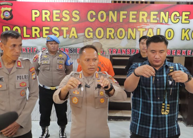 Polresta Gorontalo Kota Ungkap Kasus Curanmor dengan Modus Kunci Palsu