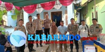 Polsek Wori Kawal Halal Bi Halal Warga Minaesa dengan Pengamanan Humanis dan Efektif