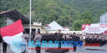 Peringati Hari Lahir Pancasila 2025, Polresta Gorontalo Kota Teguhkan Komitmen Kebangsaan