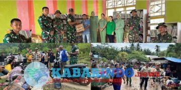 Kepedulian Tanpa Batas: Kodim 1313 Pohuwato Bergerak untuk Warga Terdampak Banjir