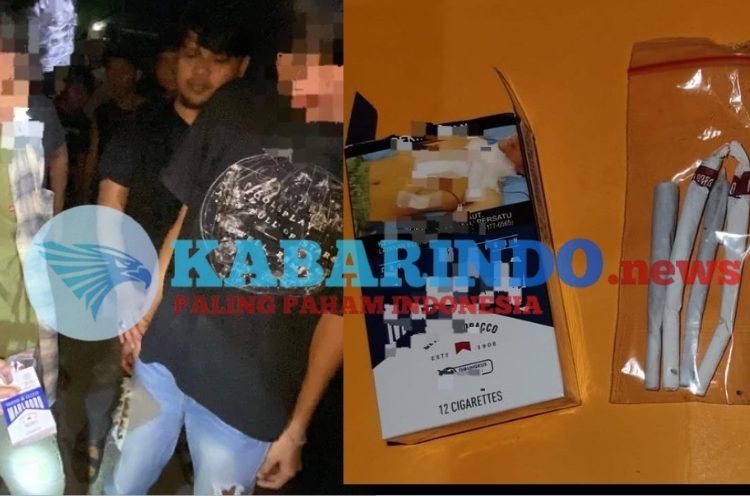 Dua Pengedar Ganja Diringkus Tengah Malam di Dungingi, Polisi Kejar Bandar Utama