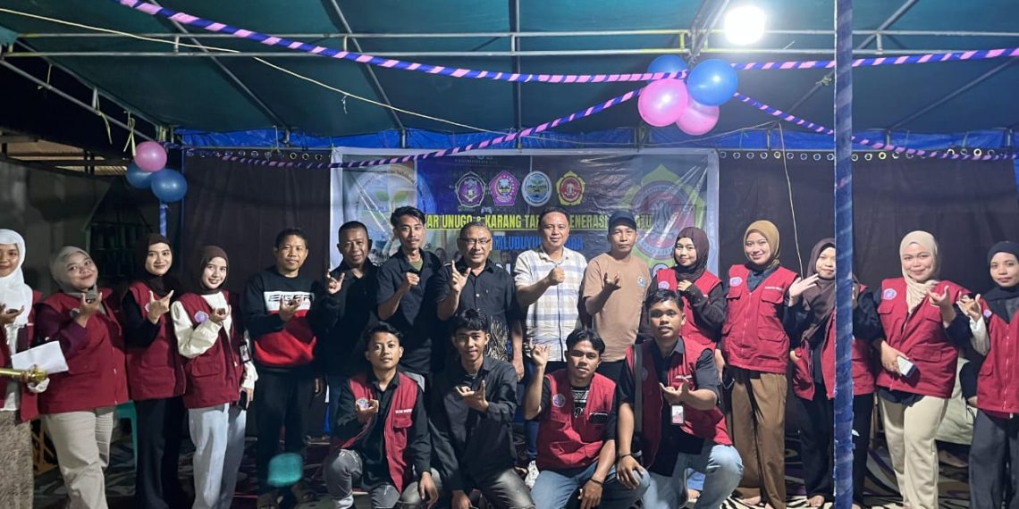 Kegiatan Pentas Seni dan Olahraga KKN-PAR dan Karang Taruna Desa Taluduyunu Utara Berlangsung Meriah